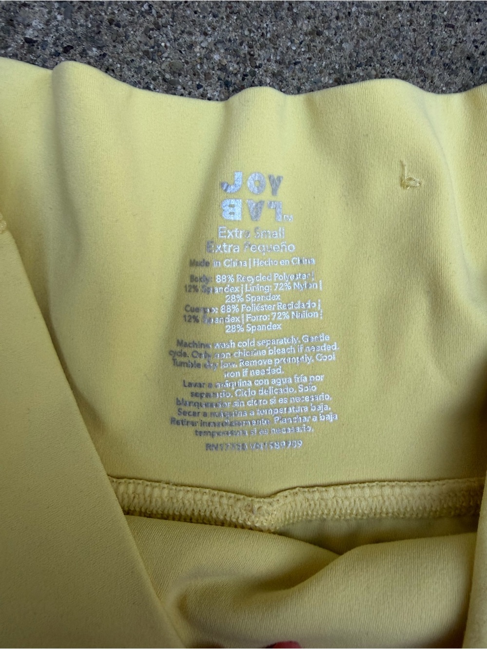JoyLab High-Rise Crossover Waistband Athletic Skort Butter Yellow Size XS
#joyl - Picture 2 of 5